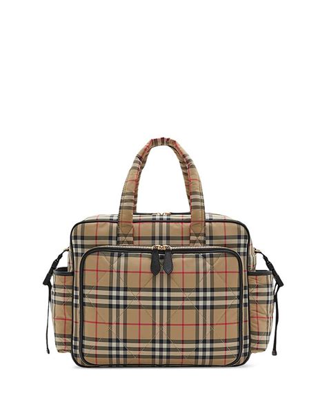 burberry diaper bag bloomingdales|Burberry baby changing bag.